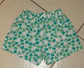 Shorts Coração Verde