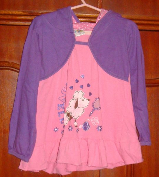 Blusinha Rosa com toquinha 4