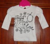 Blusinha Branco Love