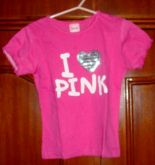 Blusinha Pink Figurinha Girls 4