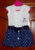Vestido 2001 n1 Póa azul Marinho