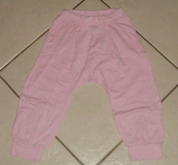 Calça Saruel Rosa Póim 3-4 anos