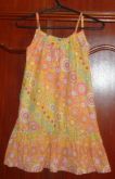 Vestido Estampado Laranja