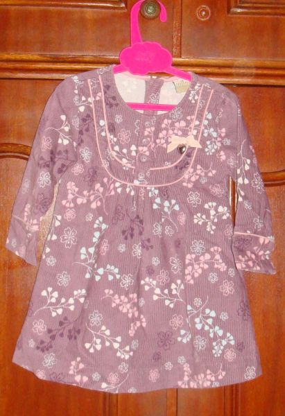 Vestido Milon 2P Veludo Lilas